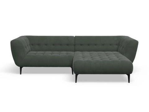 Ecksofa mit Longchair rechts